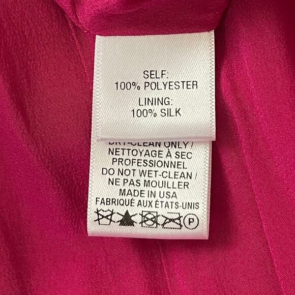 Carolina Herrera Open-Back Crepe Column Gown - Pink - Backless Dress - Size 2 - Picture 5 of 9